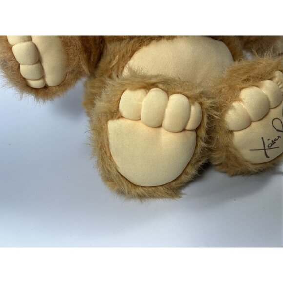 Furskins Bear Xavier Roberts 1985 Vtg Plush 14” Toy Stuffed Cabbage Patch Bear - Picture 4 of 7